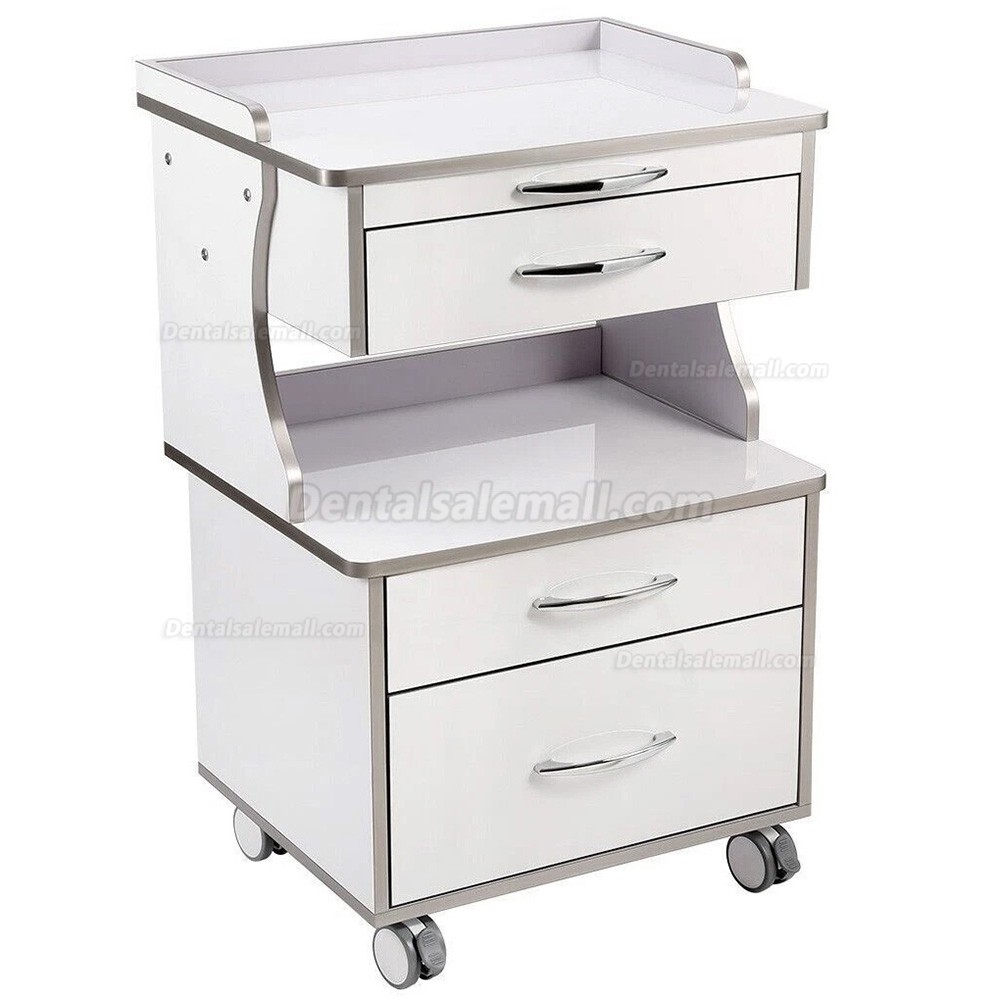 Dentech G15 Mobile Dental Instrument Trolley Cart with 3 Drawers